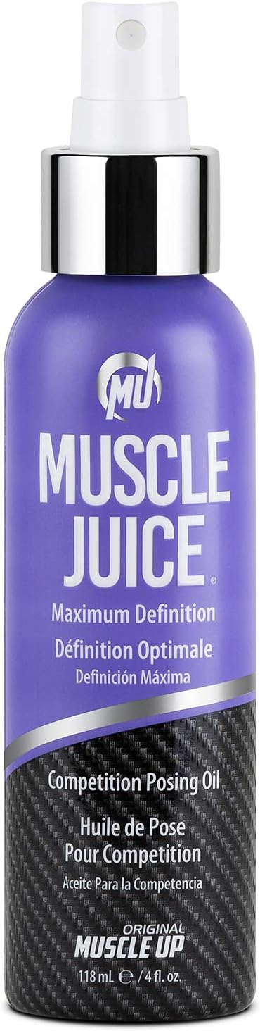 Pro Tan, Muscle Juice, Maximum Definition Posing Oil, Stage Oil, Fitness Event, Modeling, Photoshoot, 4 Oz