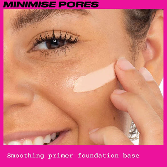 Uoma Face Primer Makeup By Sharon C - Primed To Glow Illuminating Make Up Primer. Energising Maca Root Skincare With Vitamin E, Highlighter Makeup Primer Foundation Base For Dewy Finish 30Ml