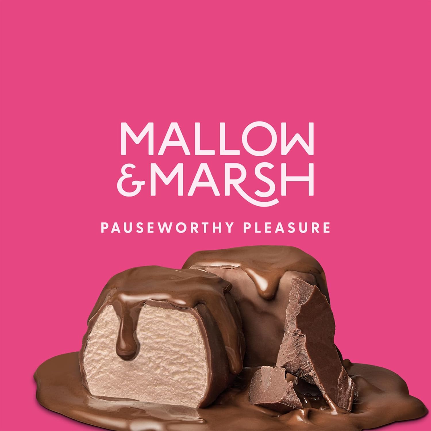 Mallow & Marsh Double Chocolate Marshmallow Sharing Bag – Multipack 6 x 100g : Amazon.co.uk: Grocery