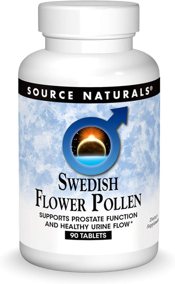 Source Naturals Swedish ower Pollen Extract Supplement - 90 Tablets