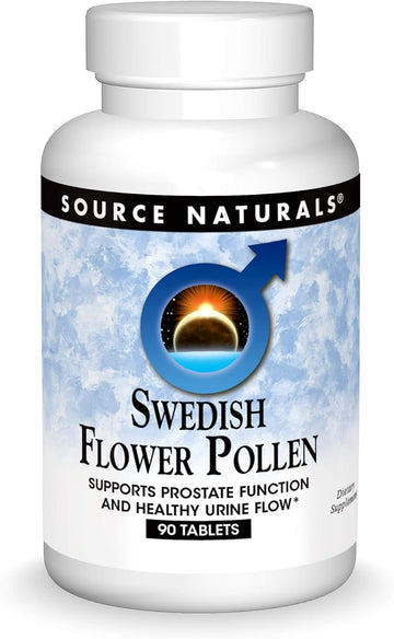 Source Naturals Swedish Flower Pollen Extract Supplement - 90 Tablets