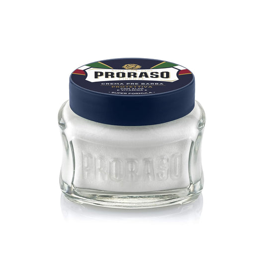 Proraso Pre-Shave Conditioning Cream For Men, Protective Formula For Dry Skin With Vitamin E And Aloe Vera, 3.6 Oz