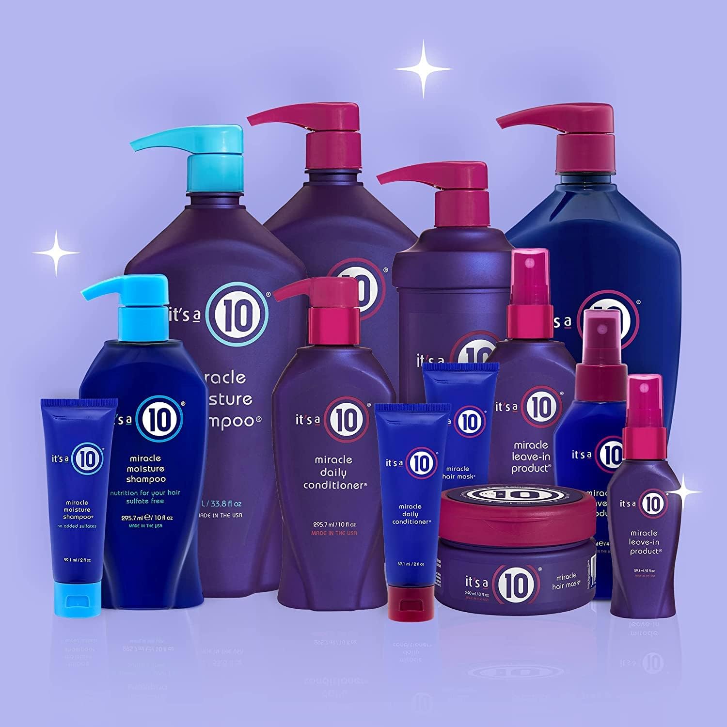 It’S A 10 Haircare - Miracle Daily Conditioner, Everyday Use, Colour Safe, For Dry Damaged Hair, Reduces Frizz And Restore Shine 295Ml