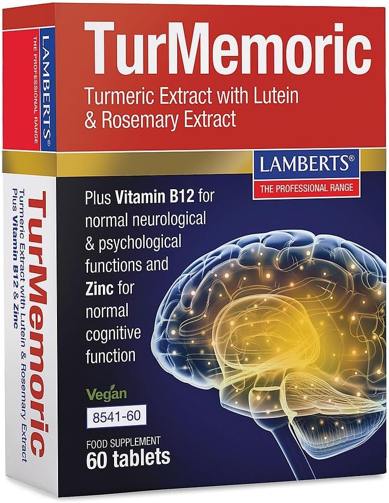 Lamberts Turmemoric Complex With Lutein - 60 Tablets