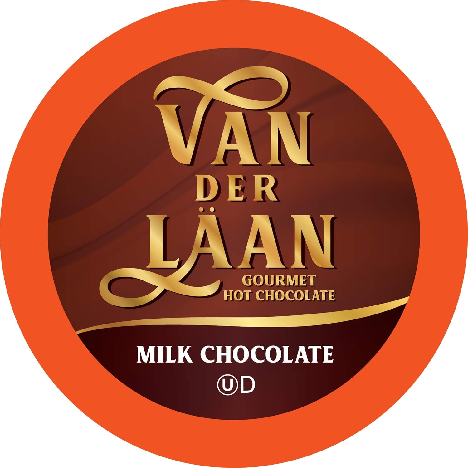 Van Der Laan Chocolate Hot Cocoa Pods, Milk Chocolate Gourmet Dutch Chocolate Compatible With K Cup Brewers Including 2.0, 40 Count