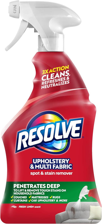 Resolve 22 fl oz Liquid Multi-Fabric Cleaner and Upholstery Stain Remover