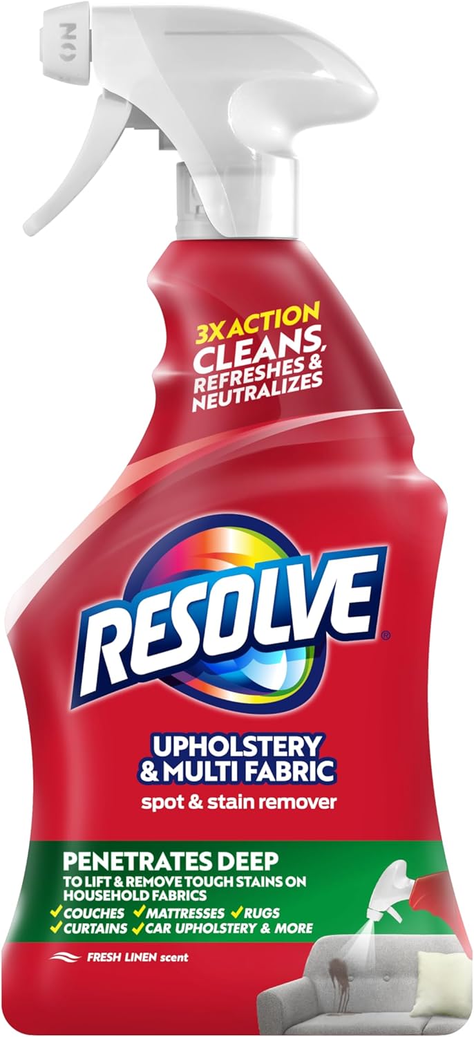 Resolve 22 Fl Oz Liquid Multi-Fabric Cleaner And Upholstery Stain Remover