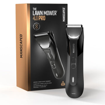 Manscaped® The Lawn Mower® 4.0 Pro - Groin & Body Hair Trimmer, Updated Skinsafe™ Trimmer Blade, Waterproof Wet/Dry Groomer, Usb-C & Wireless Charging Compatible, Men’S Ball Shaver With Travel Lock