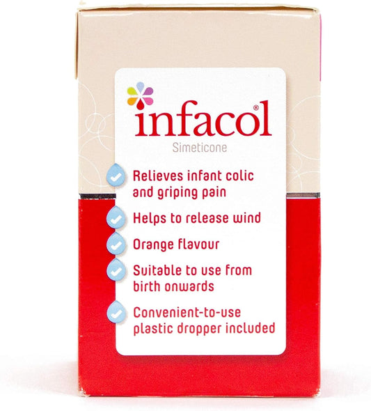 Infacol Simeticone Effective Colic Relief Suitable From Birth Onwards Liquid, 85Ml