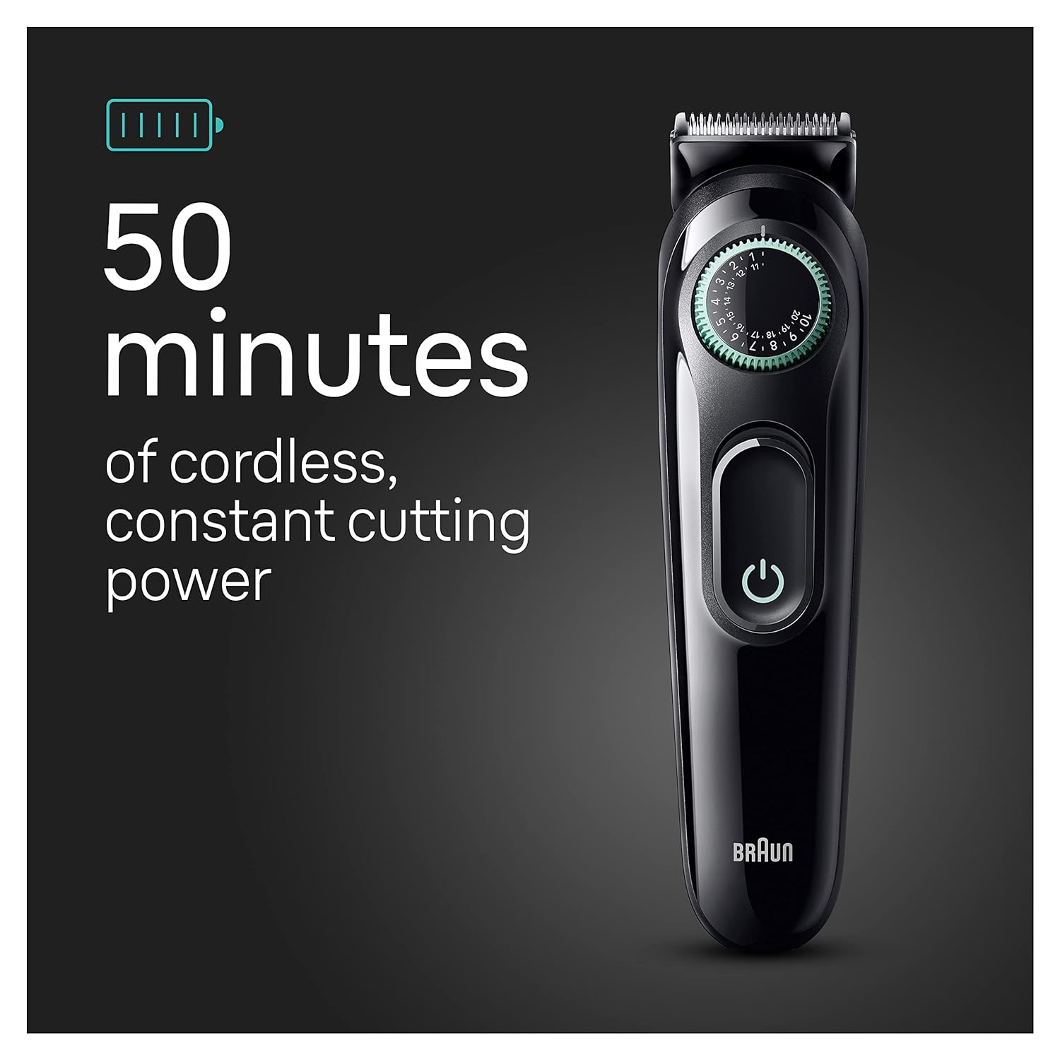 Braun All-In-One Style Kit Series 3 3450, 5-in-1 Trimmer for Men with Beard Trimmer, Ear & Nose Trimmer, Hair Clippers & More, Ultra-Sharp Blade, 40 Length Settings and Washable : Beauty & Personal Care