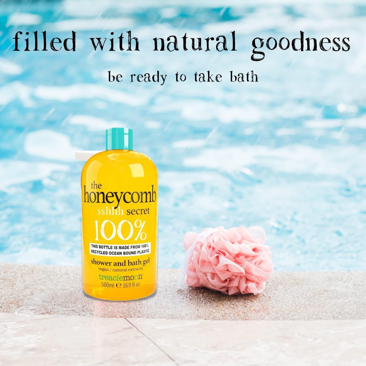 Treacle Moon My Coconut Island Shower & Bath Gel 500Ml, Pack Of 3