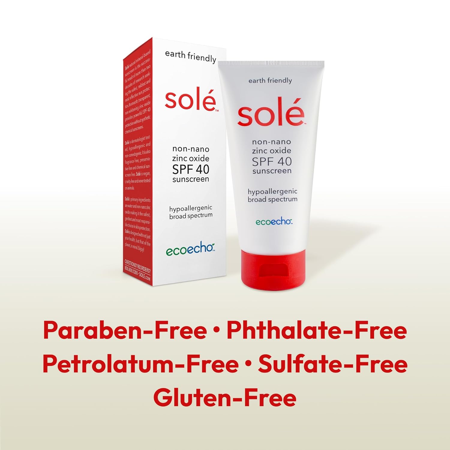 Andrew Lessman Solé Sunscreen Spf 40 4 Ounce Lotion - Natural Mineral-Based Zinc Oxide Sunscreen. Hypoallergenic, Non-Comedogenic, Powerful Spf 40 Protection. No Synthetic Chemicals Or Additives. : Beauty & Personal Care