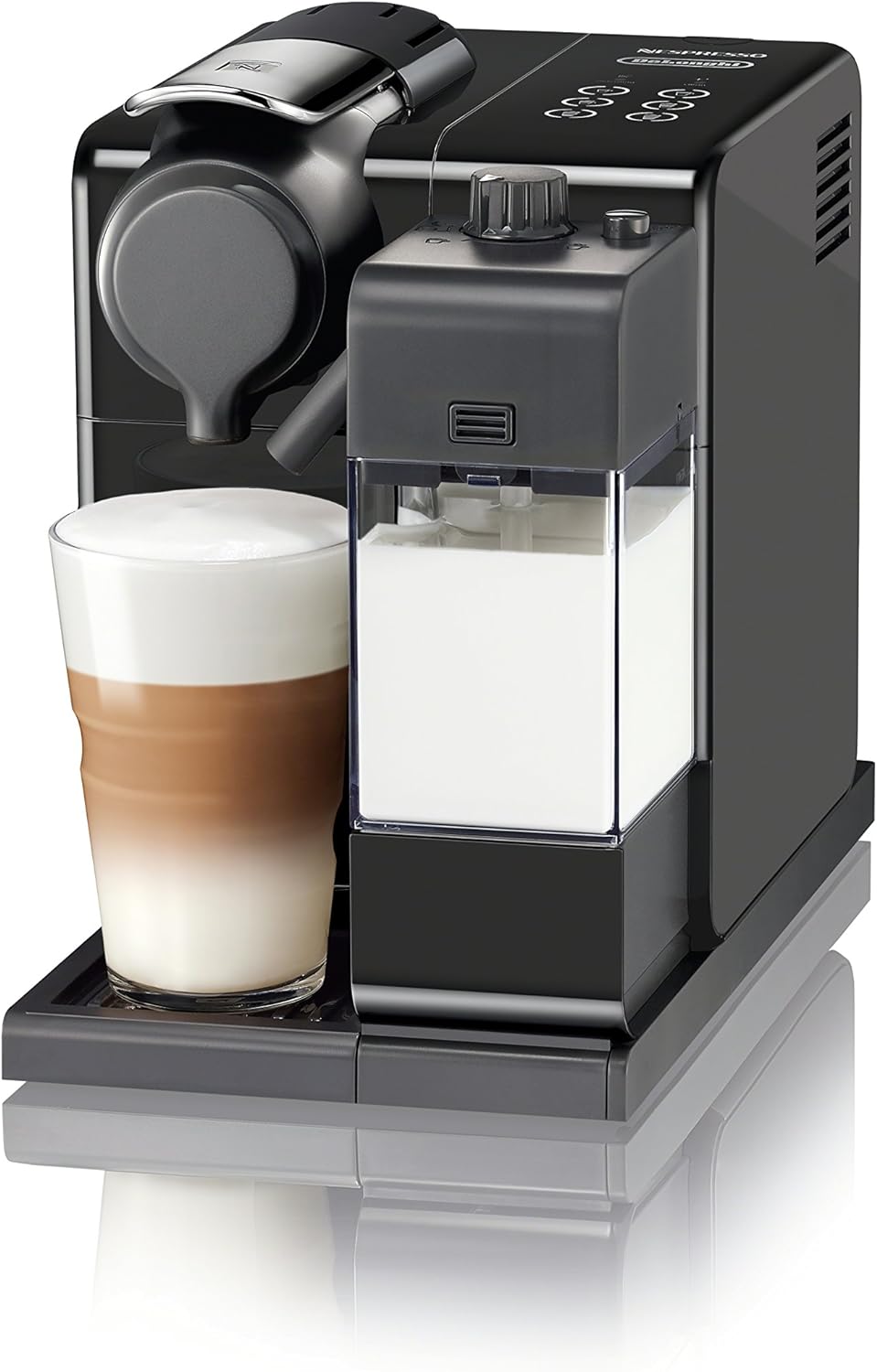 Nespresso Lattissima Touch Espresso Machine With Milk Frother By De'Longhi, Washed Black