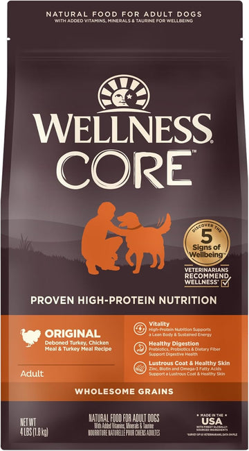 Wellness Core Wholesome Grains Original Recipe, 4 Pound Bag