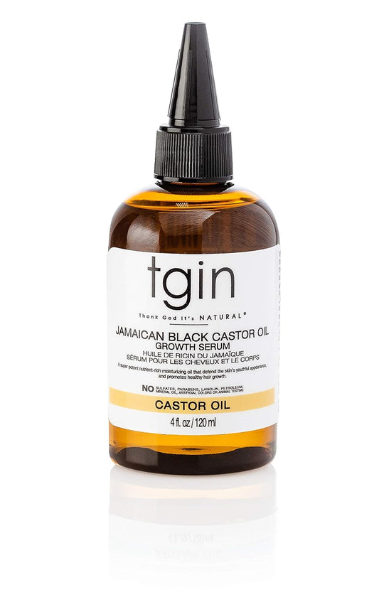 tgin Serum 4 pack for Natural Hair - MRx Anti-Breakage Serum, Tea Tree and Olive Oil Serum, Argan Replenishing Serum, and Jamaican Black Castor Oil - Dry Hair, Curly Hair, Hydrates, 4 oz bottle