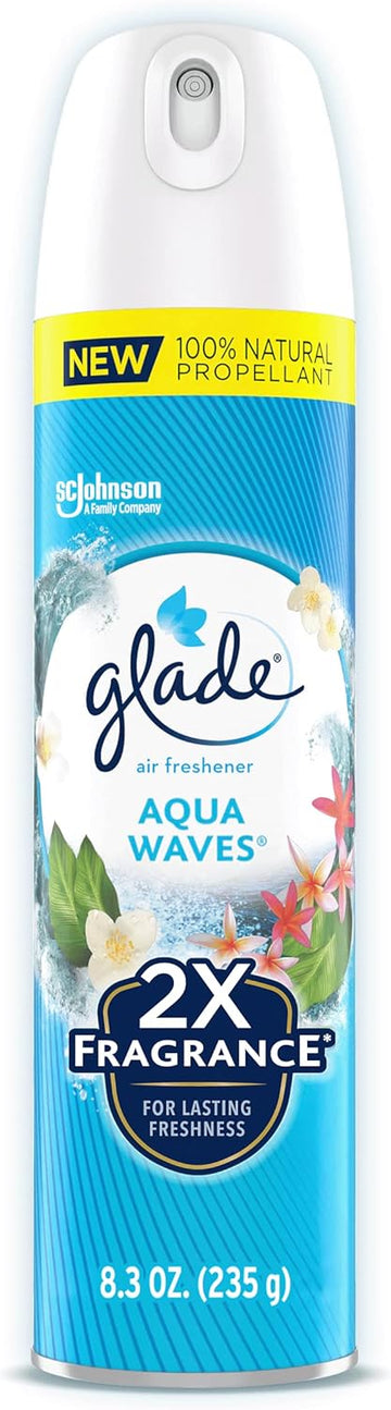 Glade Air Freshener Room Spray, Aqua Waves, 8.3 oz