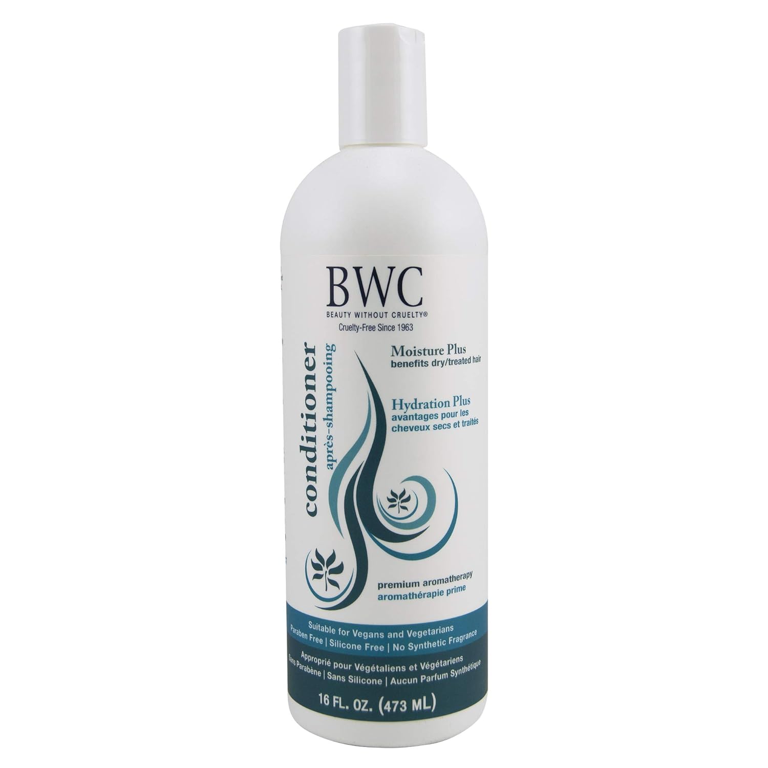 Beauty Without Cruelty Conditioner, Moisture Plus, 16-Ounce