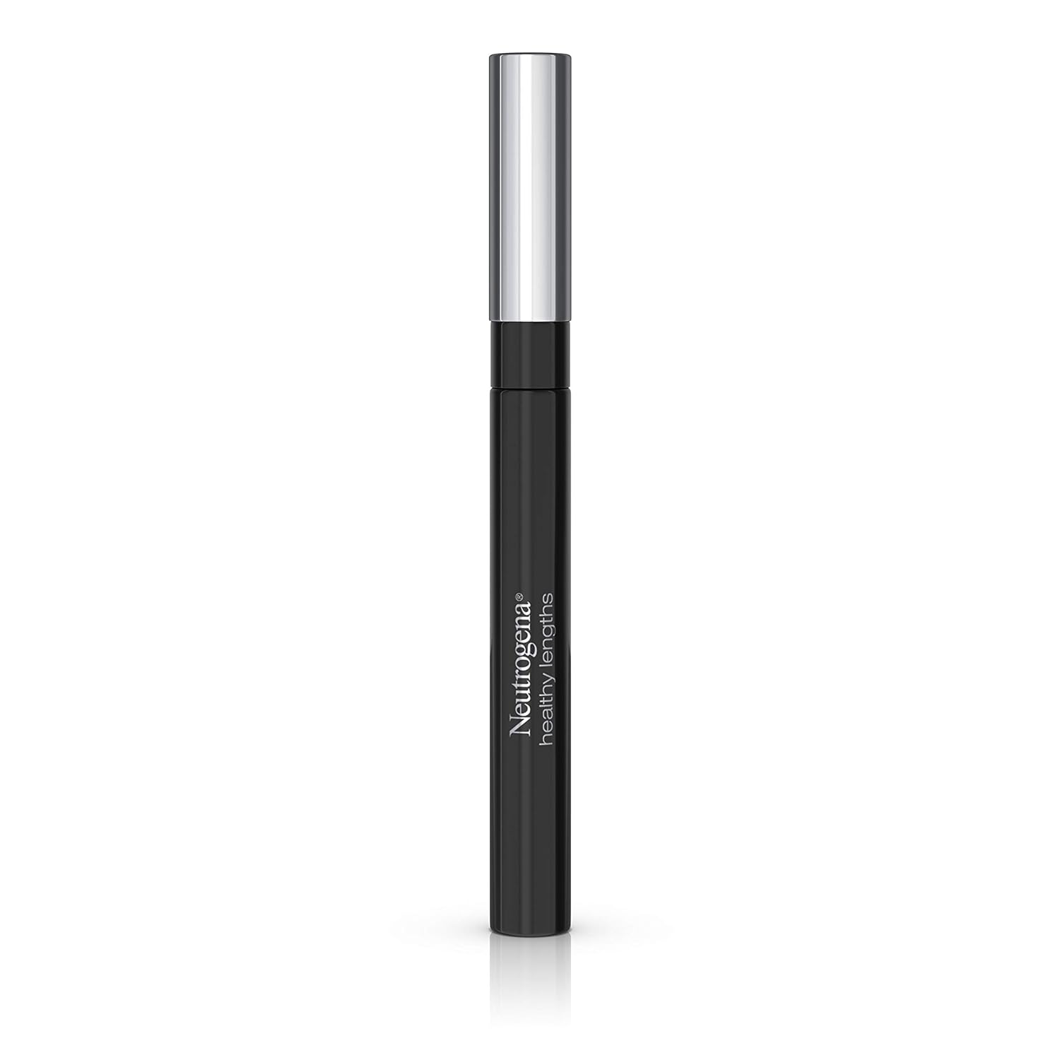 Neutrogena Healthy Lengths Mascara for Stronger, Longer Lashes, Clump-, Smudge- and Flake-Free Mascara with Olive Oil, Vitamin E and Rice Protein, Black/Brown 03,.21 oz