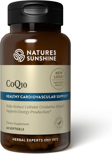 Nature'S Sunshine Coq10-60 Softgel Capsules