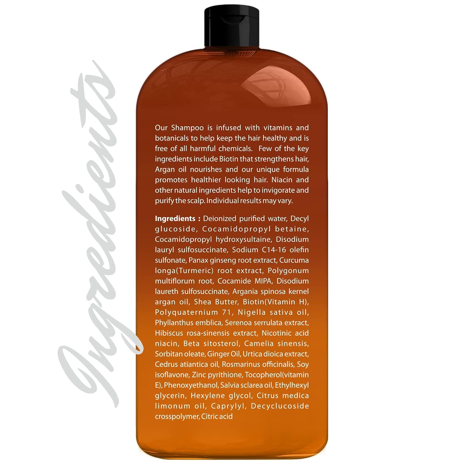 First Botany, Hair Regrowth and Anti Hair Loss Shampoo 16 fl oz, with DHT blockers- Daily Hydrating, Detoxifying, Volumizing Shampoo For Men and Women : Beauty & Personal Care