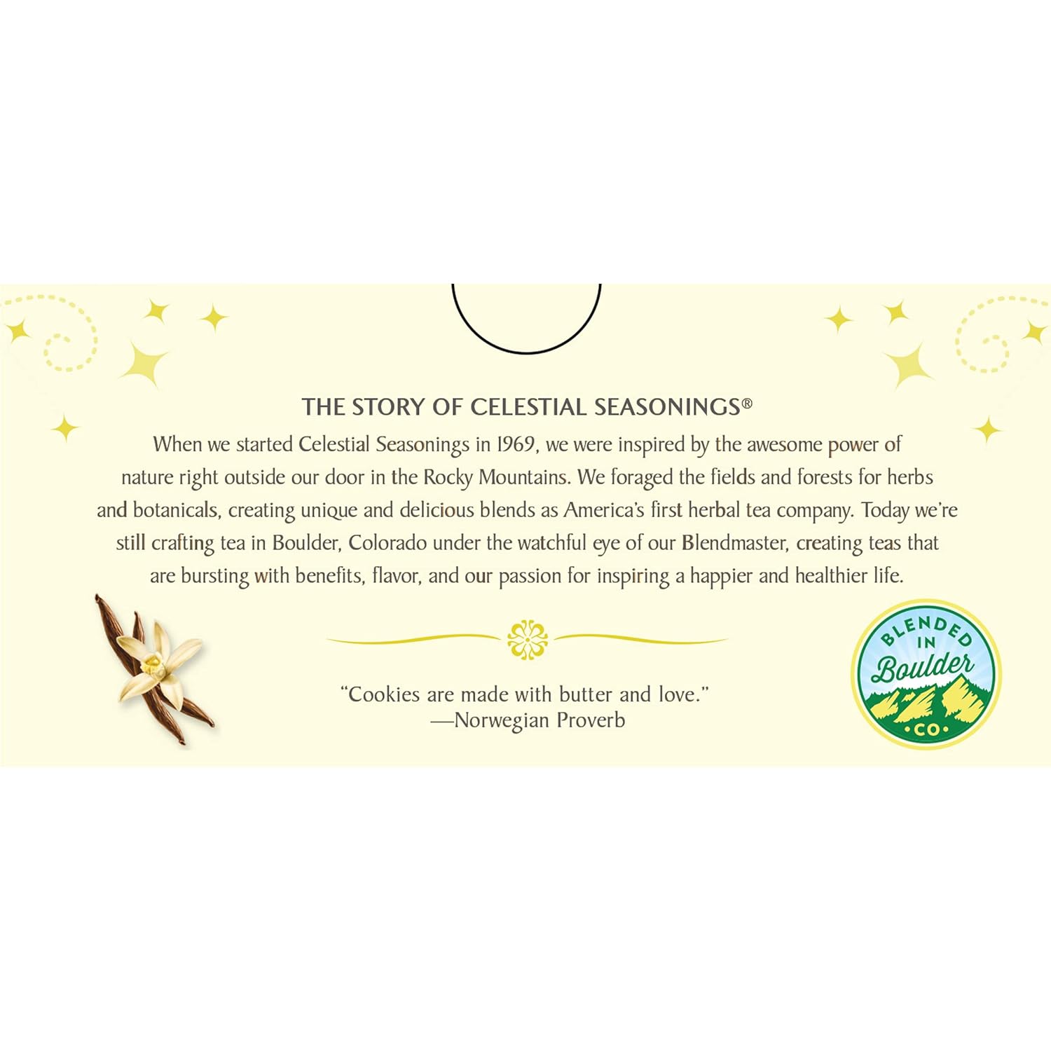 Celestial Seasonings Herbal Tea, Sugar Cookie Sleigh Ride, 18 Count (Pack Of 6)