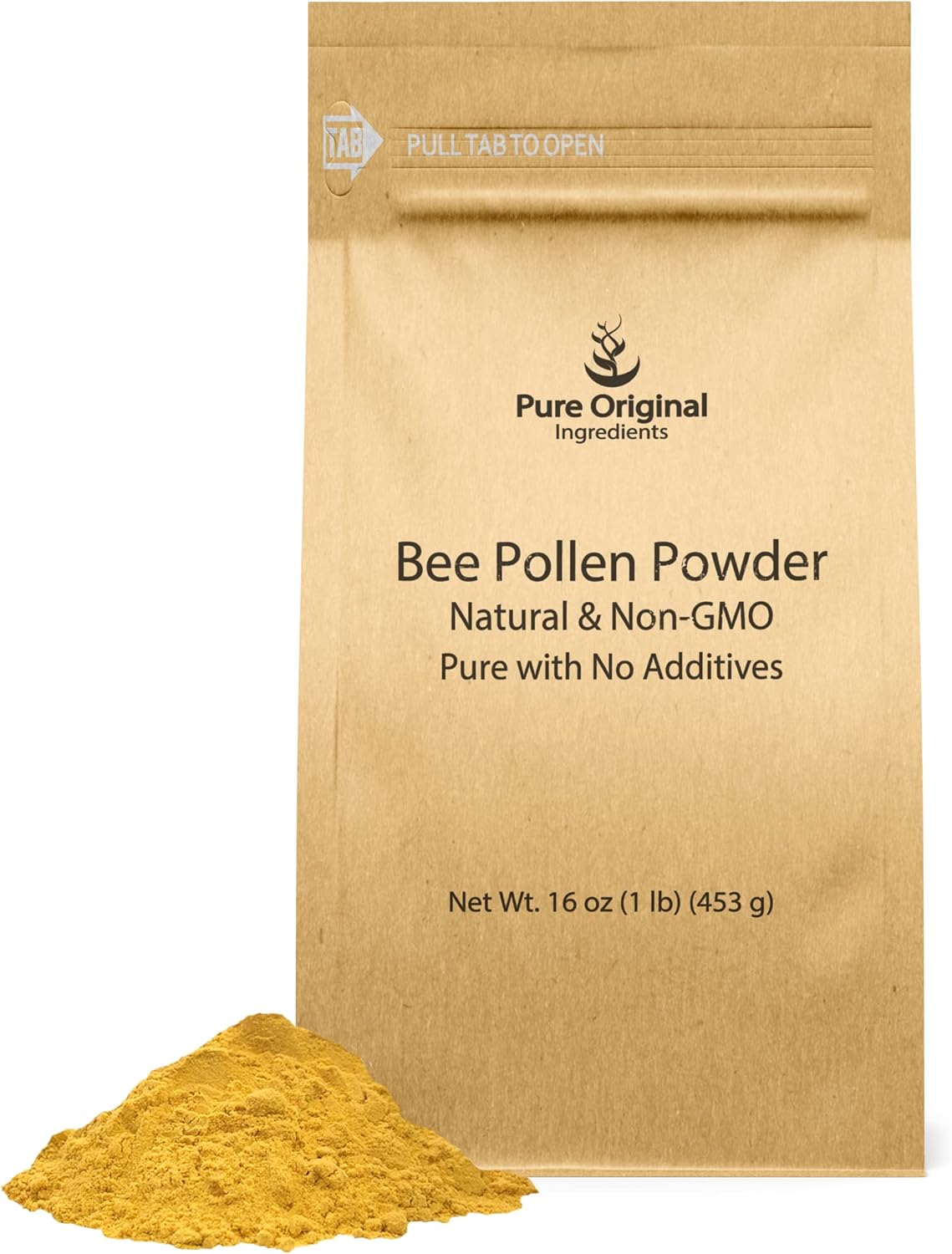 Pure Original Ingredients Bee Pollen, 8 Oz, No Fillers, Undiluted Supplement