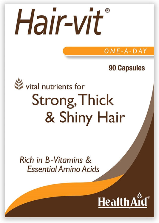 Healthaid Hair Vitamins For Hair Growth With Essential Vitamins And Minerals, 90 Capsules, Pack Of 1