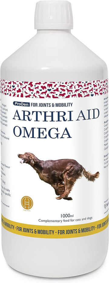 Swedencare UK ArthriAid Omega Joint Care Supplement 1 Litre |for Dogs and Cats | Joints and Mobility?FP0100