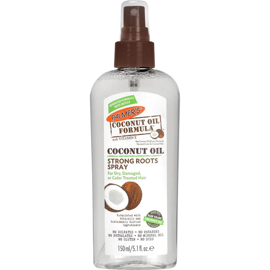 Palmer's Coconut Oil Formula Strong Roots Spray, 5.1 Fl Oz, Pack of 2