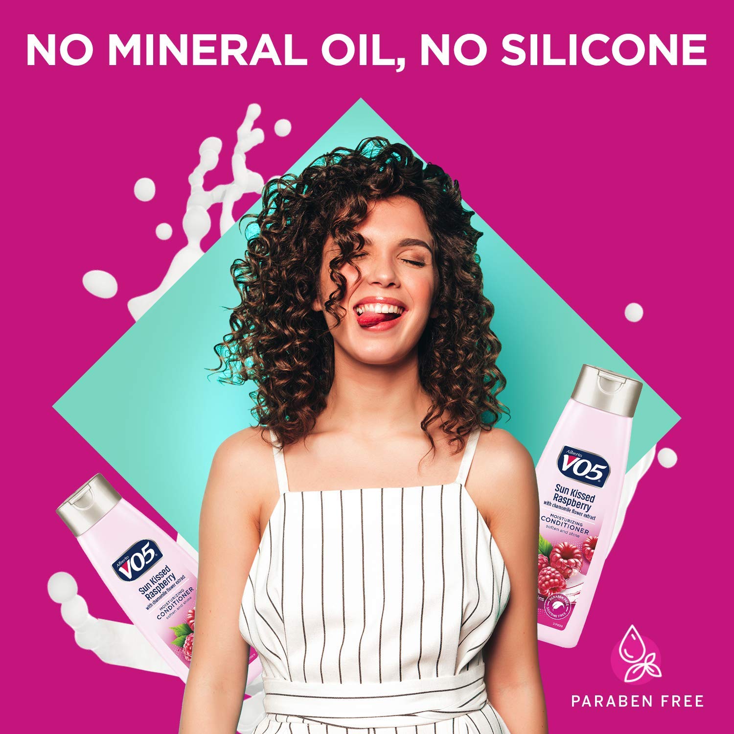 Alberto Vo5 Herbal Escapes Sun Kissed Raspberry Balancing Conditioner For Unisex, 12.5 Ounce (U-Hc-8697) : Beauty & Personal Care