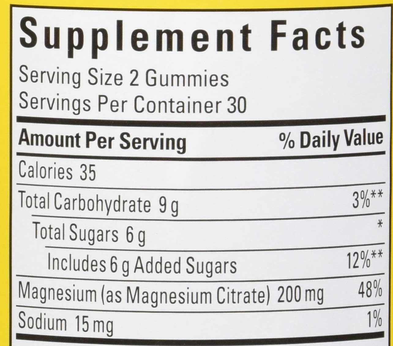Nature Made High Absorption Magnesium Citrate 200Mg Gummies, 60 Count, Mixed Berry, 60 Count (Pack Of 12)