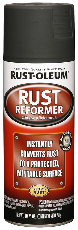 Rust-Oleum Automotive 248658 10.25-Ounce Rust Reformer Spray, Black