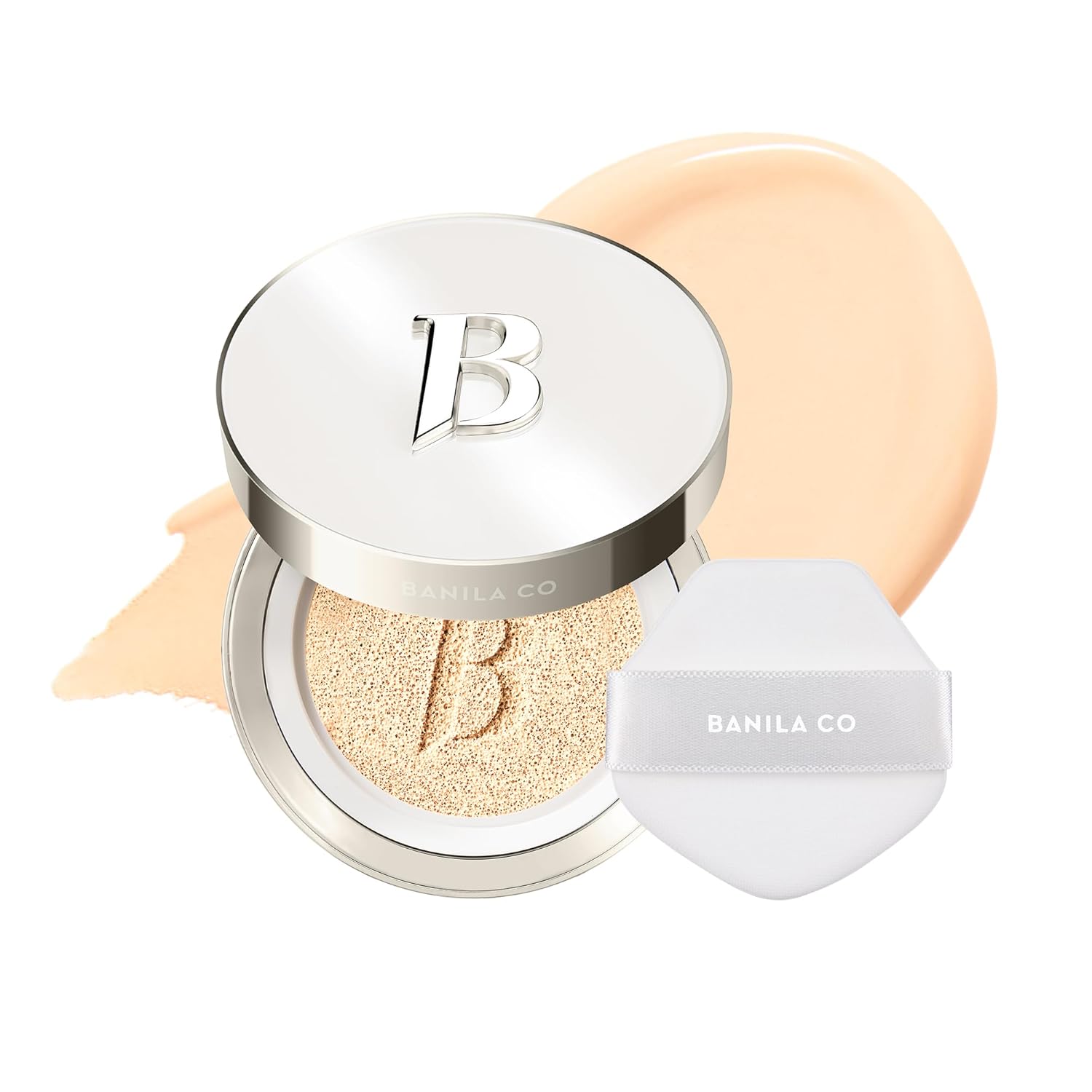 Banila Co Covericious Ultimate Cover Cushion | Up To 100Hr Long-Wear Foundation | 20 Shades For All Skin Tones | Matte & Lightweight Finish | Korean Cushion Foundation (14G / 0.49 Oz), 38N Chestnut