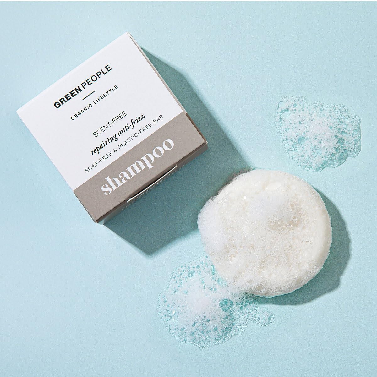 Green People Scent Free Shampoo Bar - Natural & Organic Zero Waste - Ultra-Gentle for Sensitive Scalp - Vegan, 50g : Amazon.co.uk: Beauty
