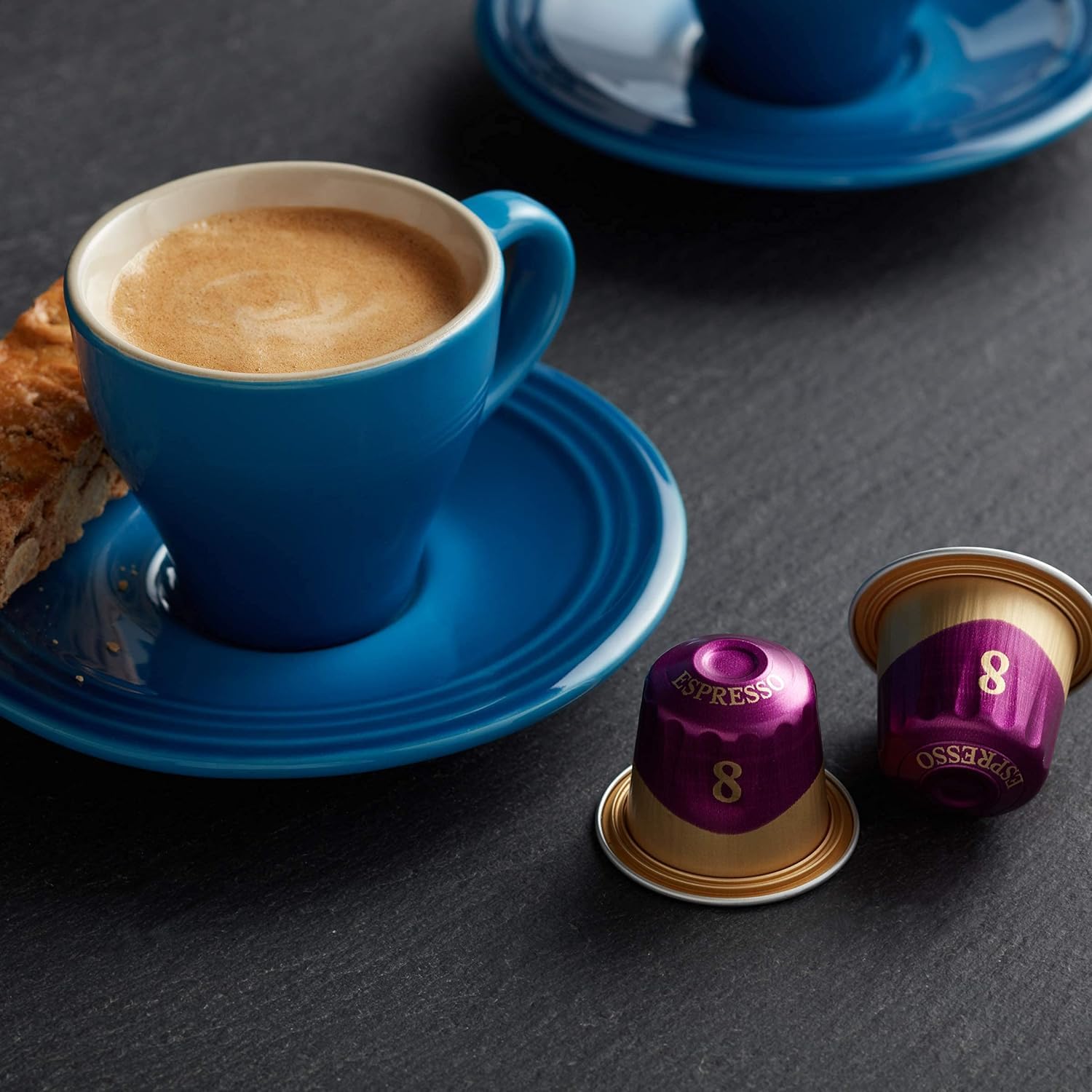 Peet's Coffee, Medium Roast Espresso Pods, Cafe Inspired Ricchezza Intensity 8, 100 Count (10 Boxes of 10 Espresso Capsules) : Everything Else