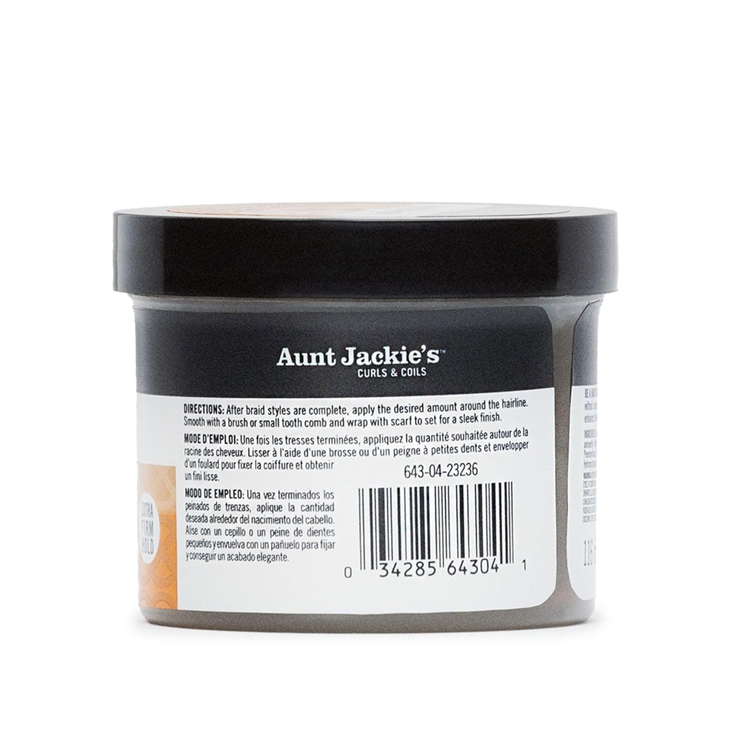 Aunt Jackie's Award-Winning Braid + Twist Collection Smooth + Swirl Edge Gel with Extra Firm Hold, 4oz : Beauty & Personal Care