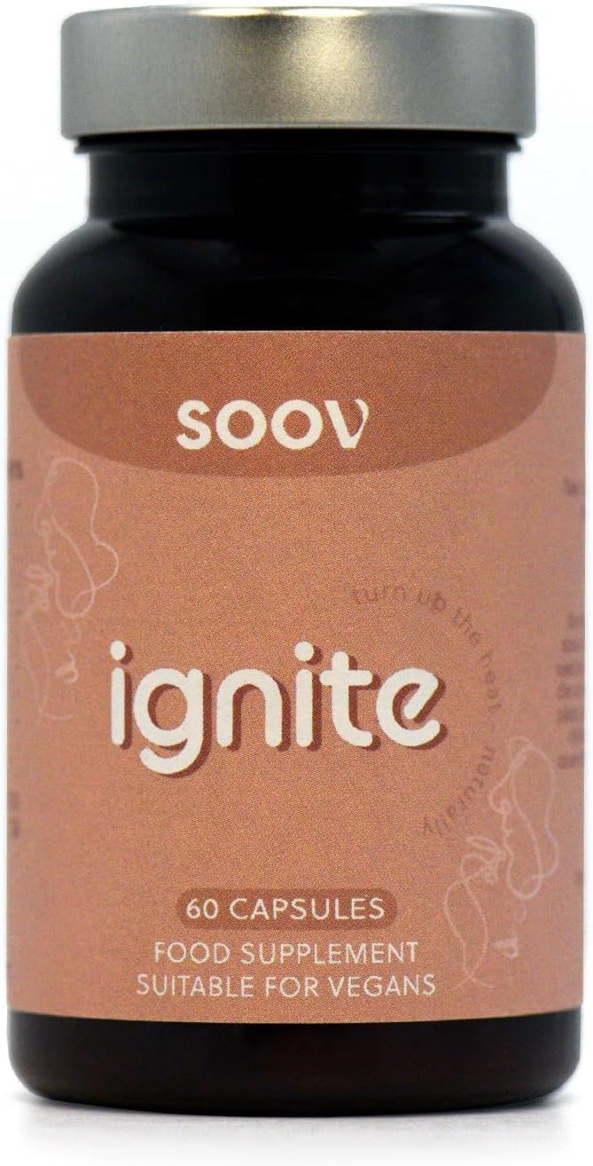 Ignite - Botanical Multivitamin Blend To Ignite Your Natural Passion - 60 Vegan Capsules - Soov By G&G Vitamins