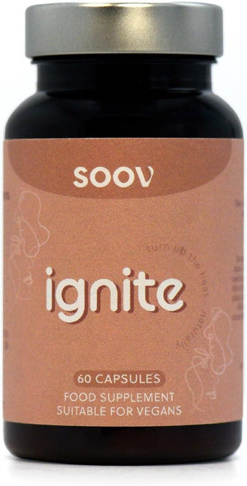 Ignite - Botanical Multivitamin Blend To Ignite Your Natural Passion - 60 Vegan Capsules - Soov By G&G Vitamins