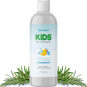 Nourishing Kids Shampoo for Dry Scalp - Gentle Dry Scalp Care Shampoo for Kids with Cleansing Essential Oils for Kids - Clarifying Shampoo for Build Up and Dry Flaky Scalp with Tea Tree Oil for Hair