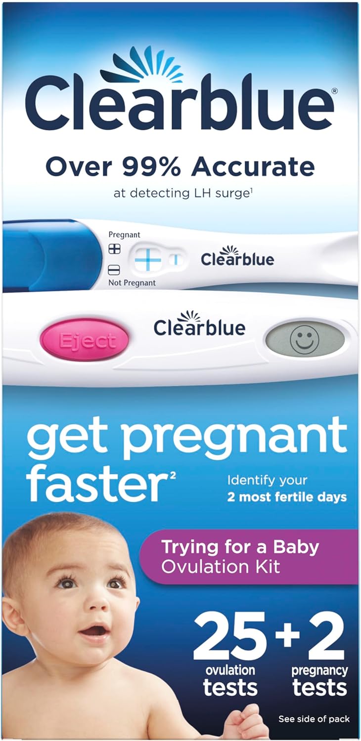 Clearblue Trying For A Baby Ovulation Kit, 27Ct