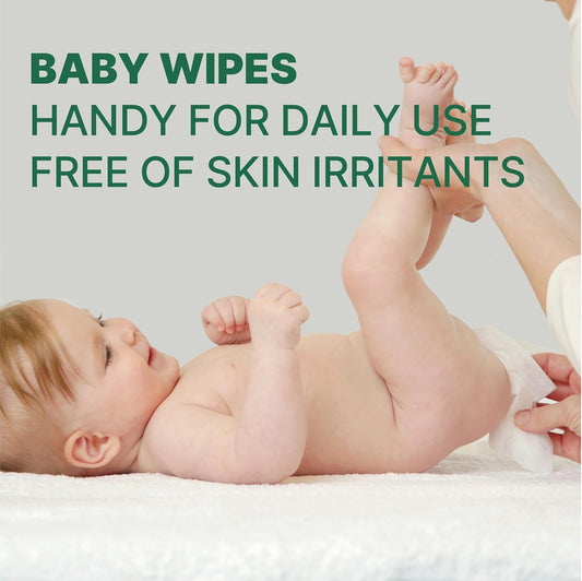 Korea’S #1 Zero Harsh Chemicals Baby Wipes- Water Based Hypoallergenic Unscented Alcohol-Free, Extra-Thick 55 Gsm Plant Based Zero Skin Irritants Flip-Top 640 Count (8 Packs)