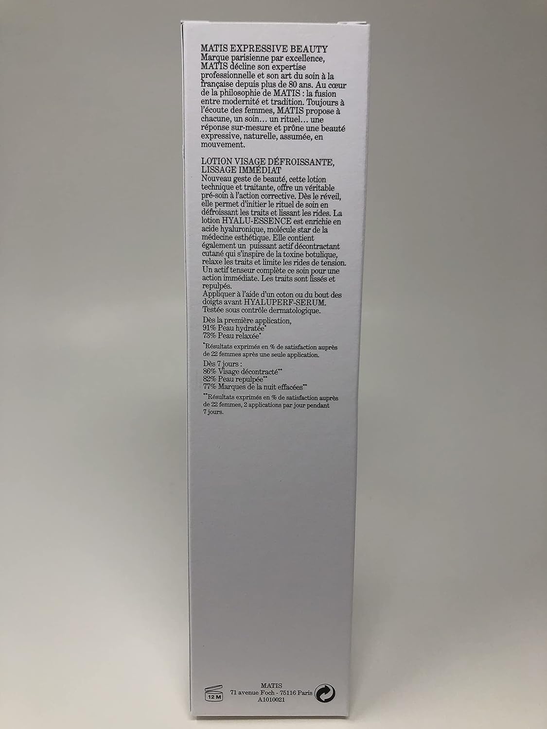 Matis Paris - Réponse Corrective - Hyalu-Essence/Hyaluronic Performance Toner #A1010021 : Beauty & Personal Care