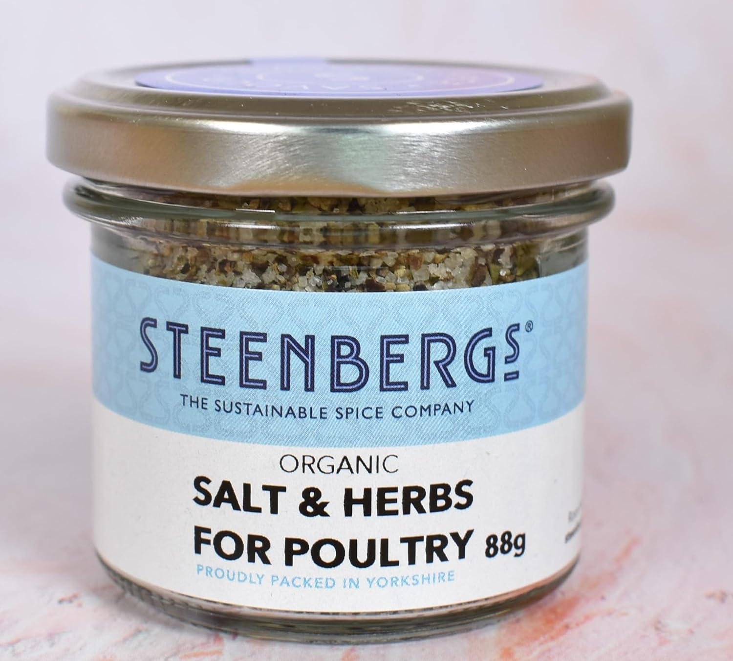 Steenbergs Organic Salt And Herbs For Poultry Standard Jar 88G