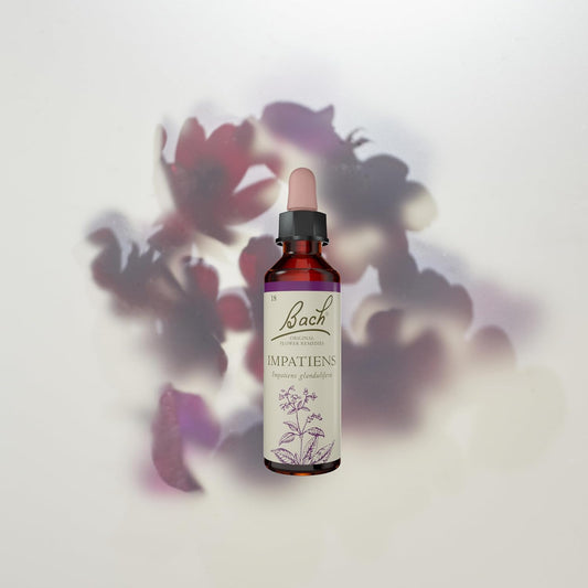 Bach Original Flower Remedies (Impatiens) Reach Out To Others, Remain Patient, Emotional Wellness, Natural Flower Essence, 20Ml