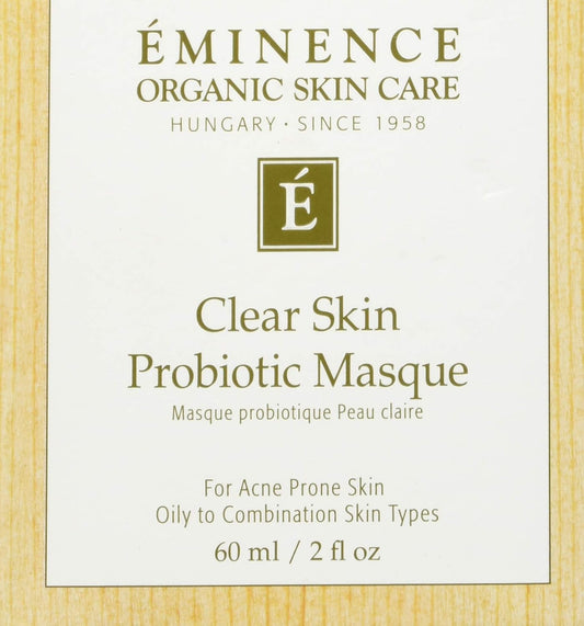 Eminence Clear Skin Probiotic Masque Skin Care, 2 Ounce