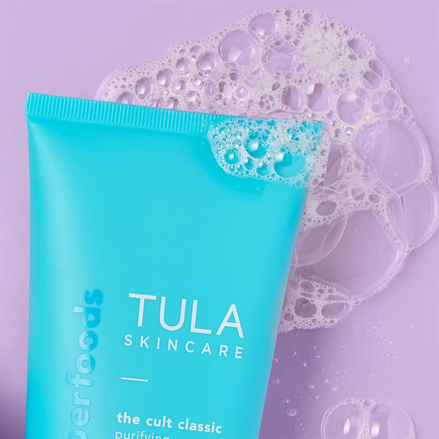 TULA Skin Care The Cult Classic Purifying Face Cleanser (Travel-Size) | Gentle and Effective Face Wash, Makeup Remover, Nourishing and Hydrating | 1.67 oz. : Beauty & Personal Care