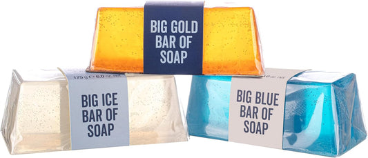The Bluebeards Revenge, Classic Ice Hand And Body Soap Bar For Men, Vegan Friendly And Low Waste Soap Bar, 175G