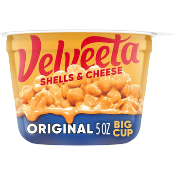 Velveeta Shells & Cheese Original, Big Cup, 5.13 oz, 8 Count