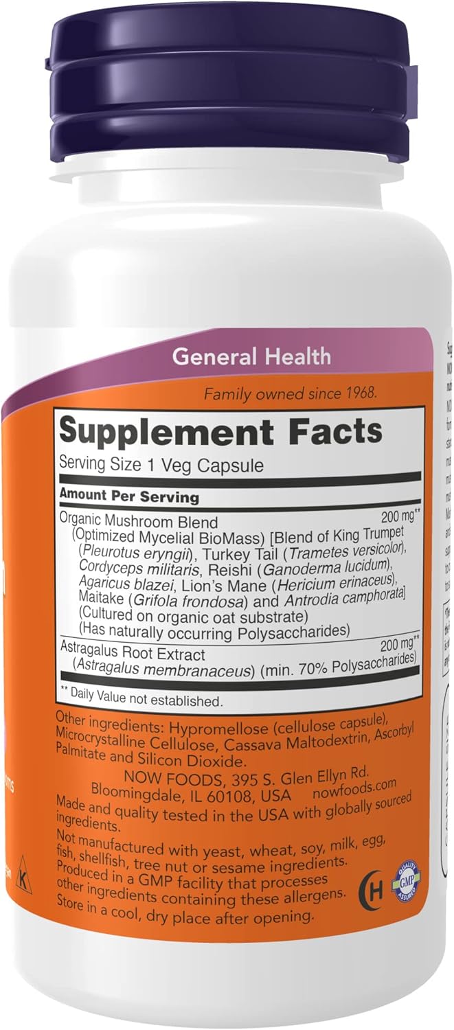 NOW Supplements, Immune Renew™ with Astragalus Root Extract, Immune System Support*, 90 Veg Capsules