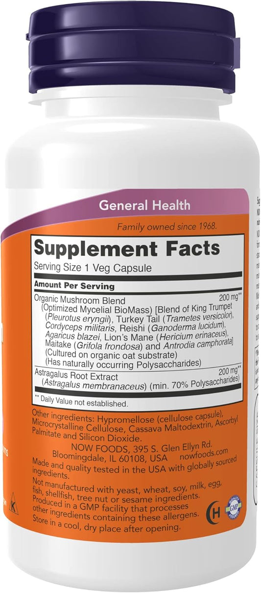 NOW Supplements, Immune Renew™ with Astragalus Root Extract, Immune System Support*, 90 Veg Capsules